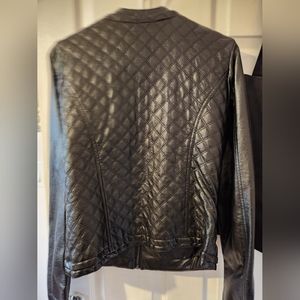 Black pleather jacket